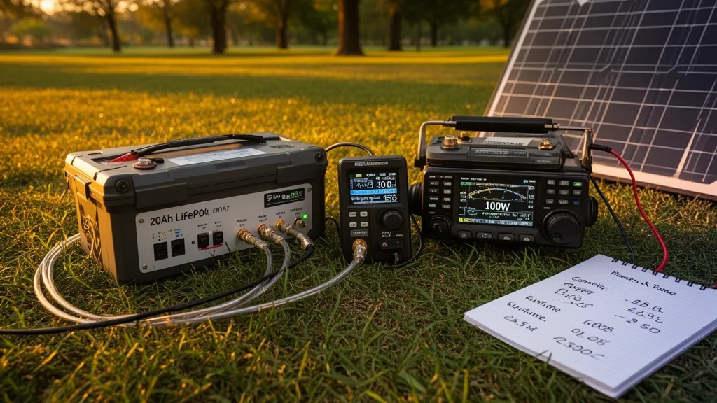 Battery Management for Portable HF: Power Budgets for POTA and SOTA