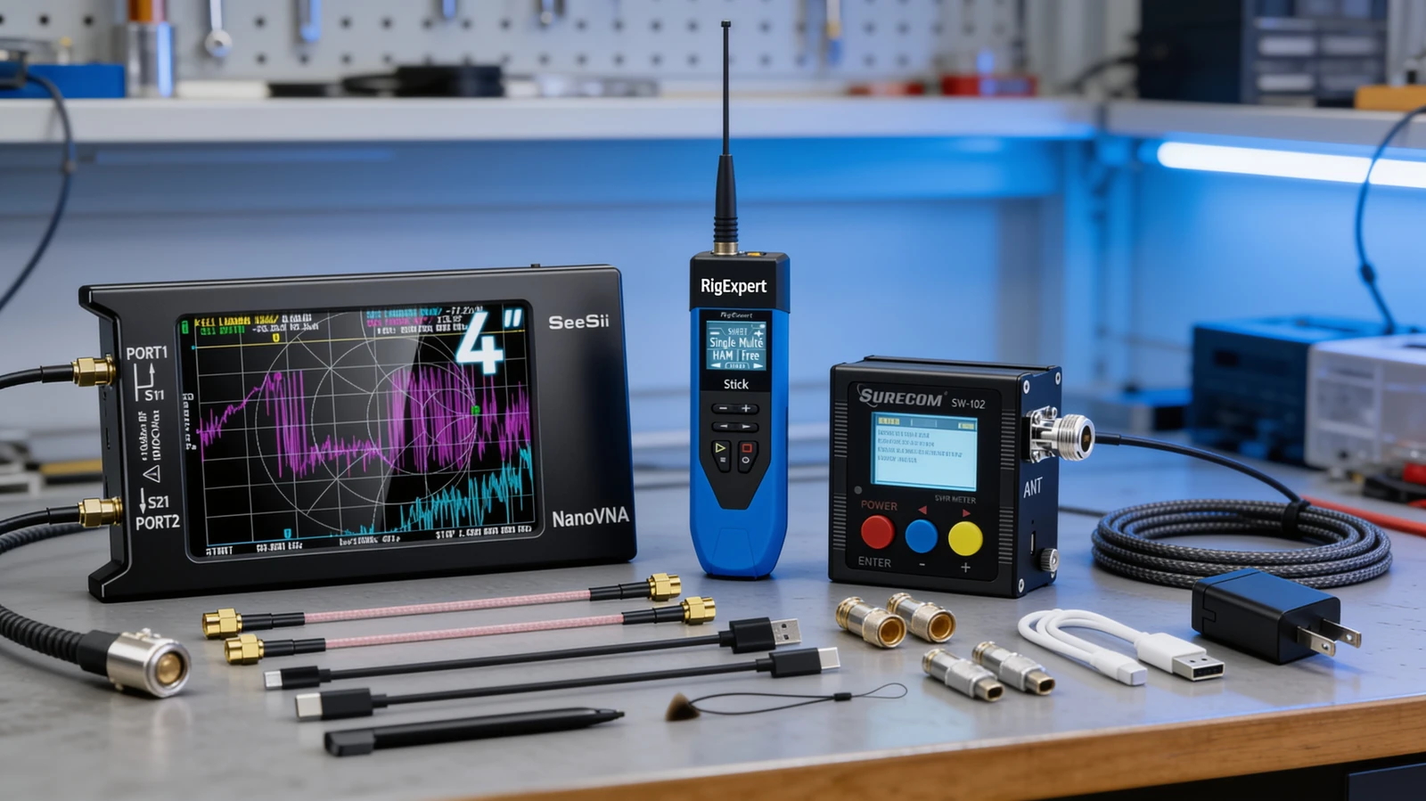 Best Antenna Analyzer for Ham Radio 2026: NanoVNA vs RigExpert vs SWR Meter