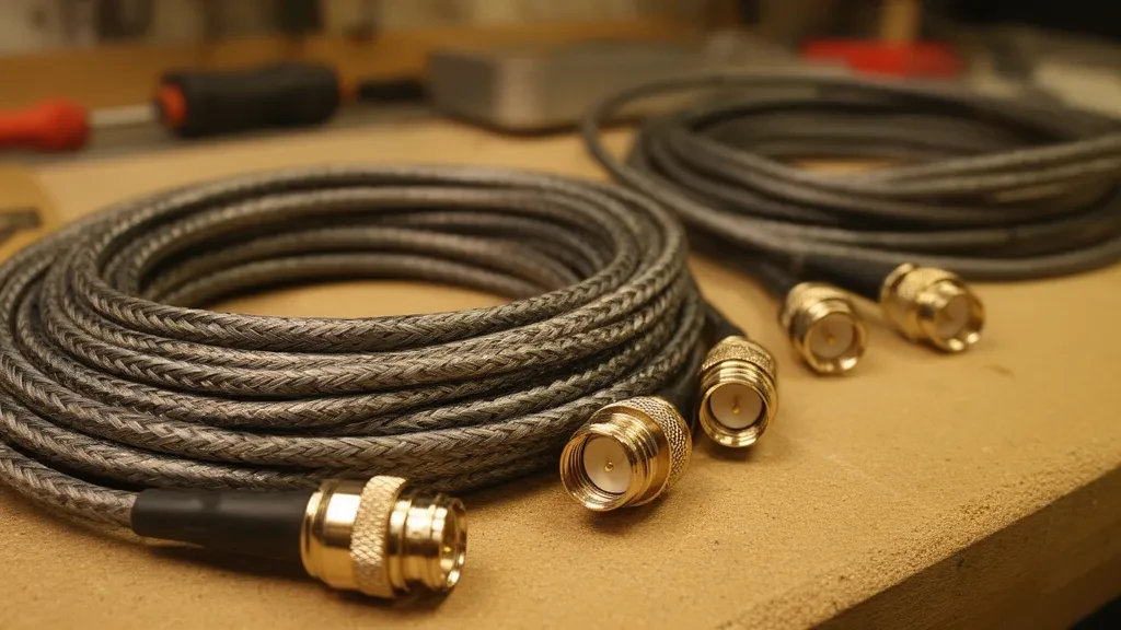 Best Coax for Ham Radio: Loss Math by Band and Length