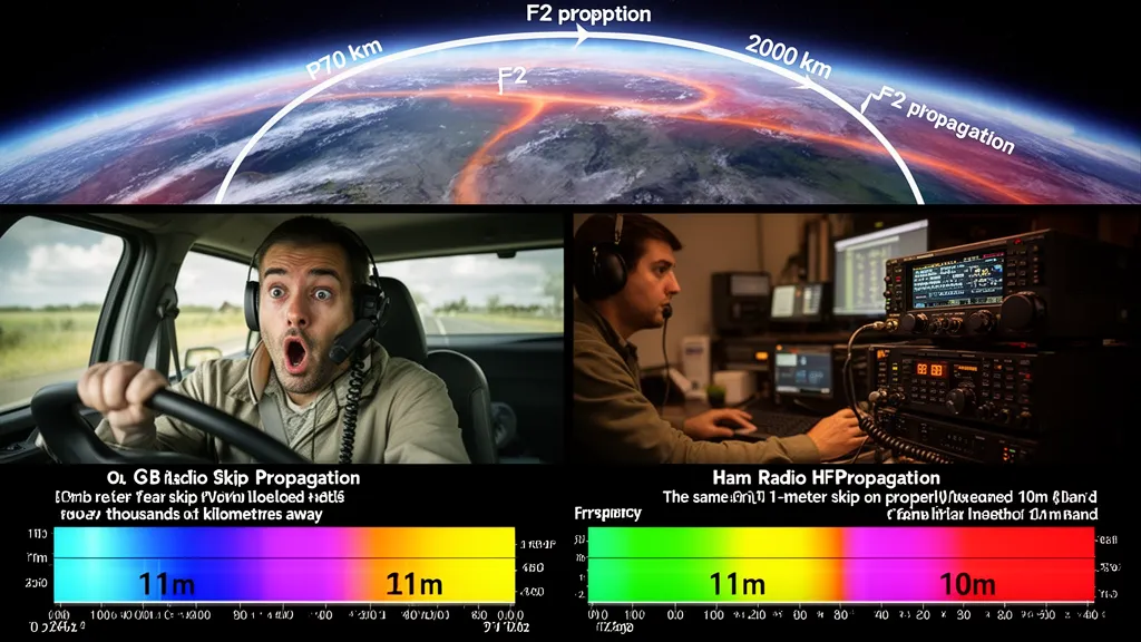 CB Radio Propagation: How 11 Meters Works (and Why It Overlaps with Ham Radio)