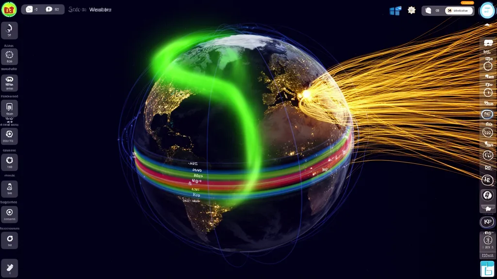 DXRadar's 3D Space Weather Globe: What Every Layer Shows