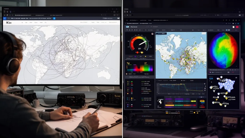 DXRadar vs. DXLook: Two DX Cluster Map Tools Compared