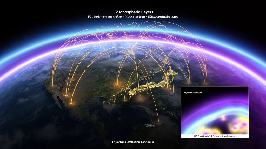 F2 Layer Propagation: How the Ionosphere Enables Long-Distance HF