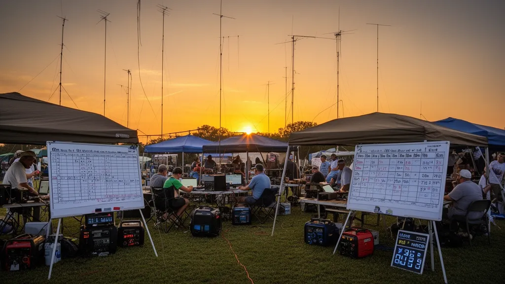Field Day Propagation Forecast: Band-by-Band Strategy for Maximum Points