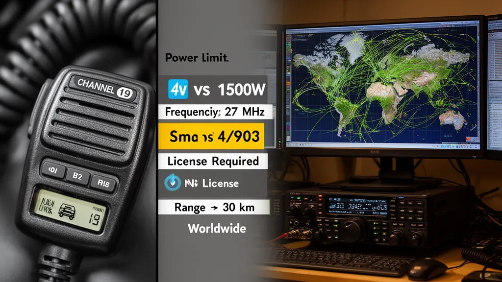 Ham Radio vs. CB Radio: What's the Difference?