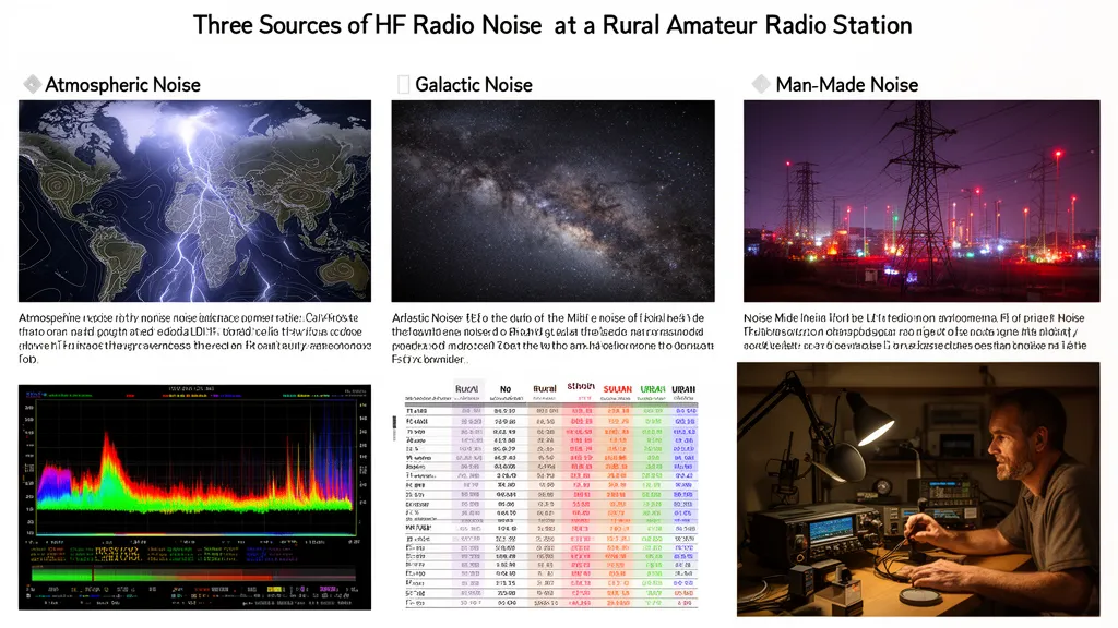 Understanding the HF Noise Floor: Atmospheric, Man-Made, and Solar Sources