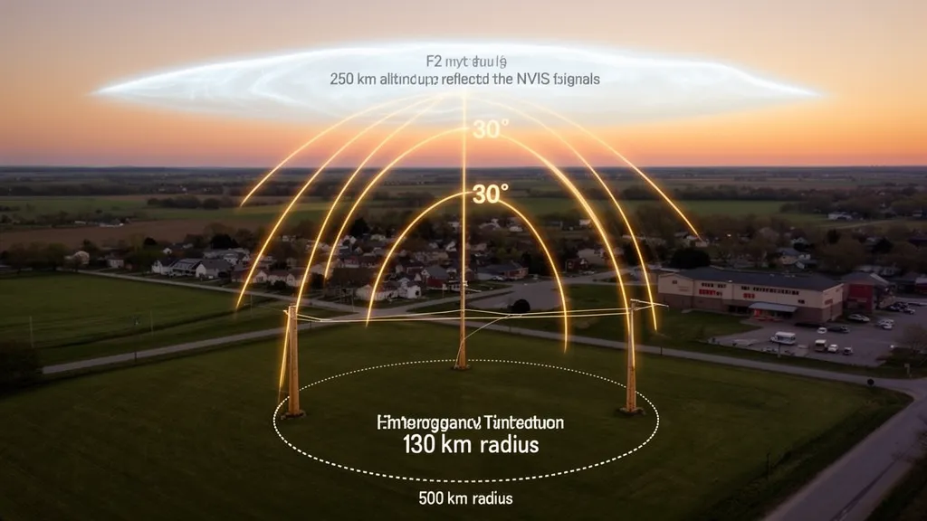 NVIS Propagation: Near Vertical Incidence Skywave for EmComm and POTA