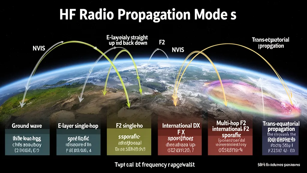 HF Propagation Modes: Every Way Your Signal Gets from A to B