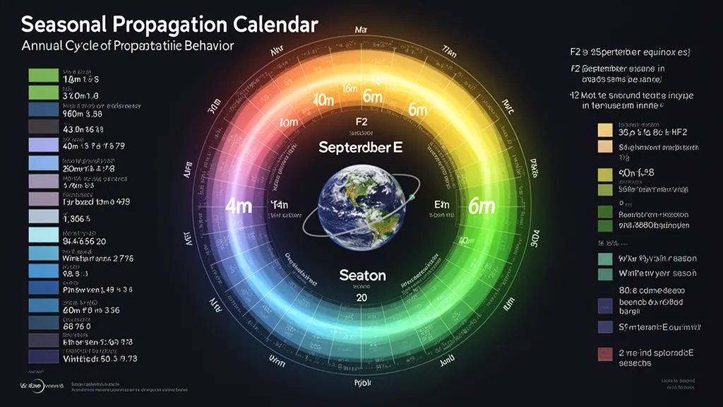 HF Band Propagation by Season: What to Expect Month by Month