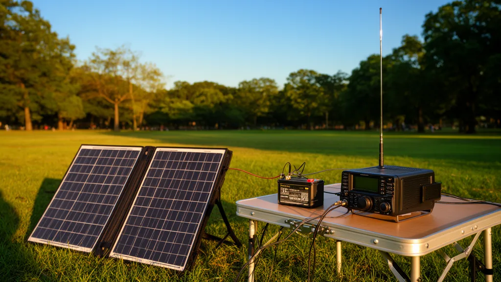 Solar Power for POTA: Panels, Controllers & Power Stations That Keep Up