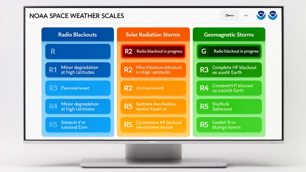 NOAA Space Weather Scales: R, S, G Explained for Ham Radio