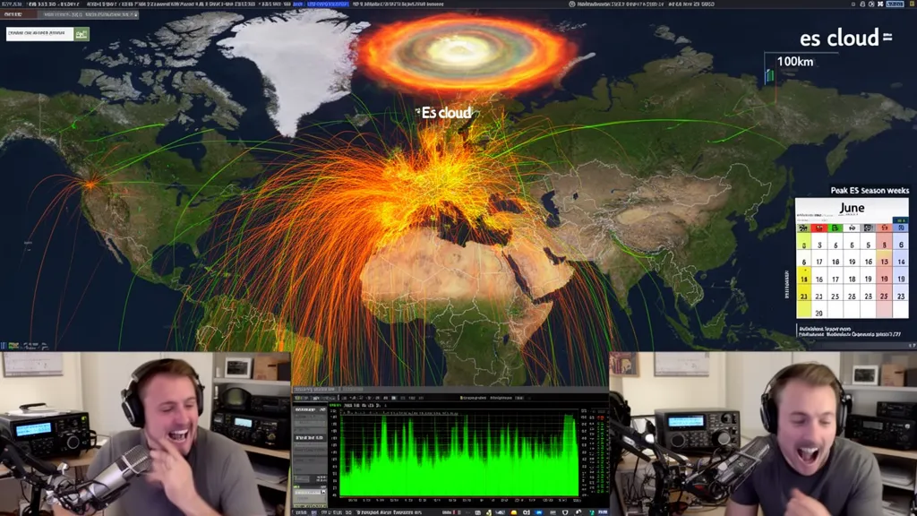 When Is Sporadic-E Season? A Month-by-Month Guide for 6m and 10m Operators