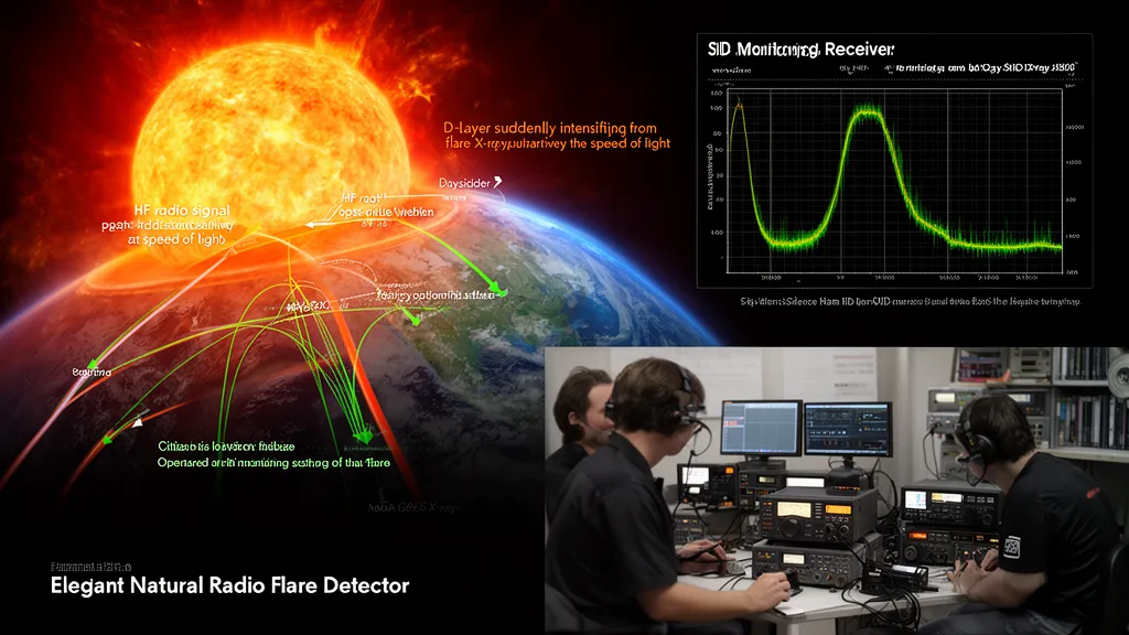 Sudden Ionospheric Disturbances (SIDs): Real-Time Flare Detection via Radio