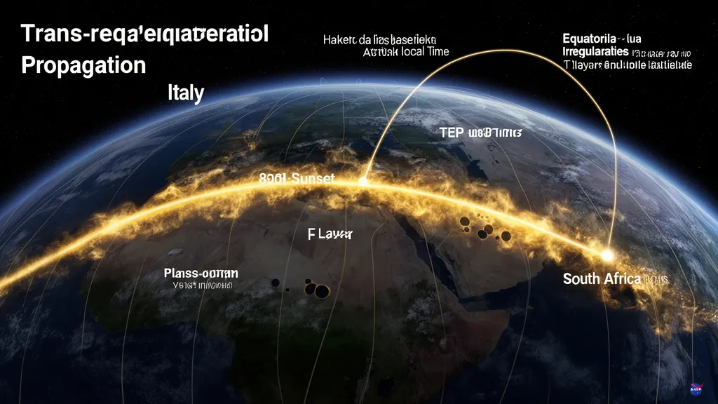 Trans-Equatorial Propagation: 144 MHz DX Across the Equator