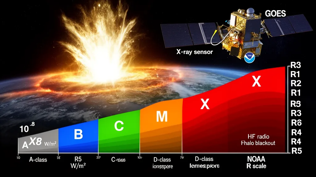 Solar Flare Classification: A, B, C, M, X — What Each Class Means for Radio