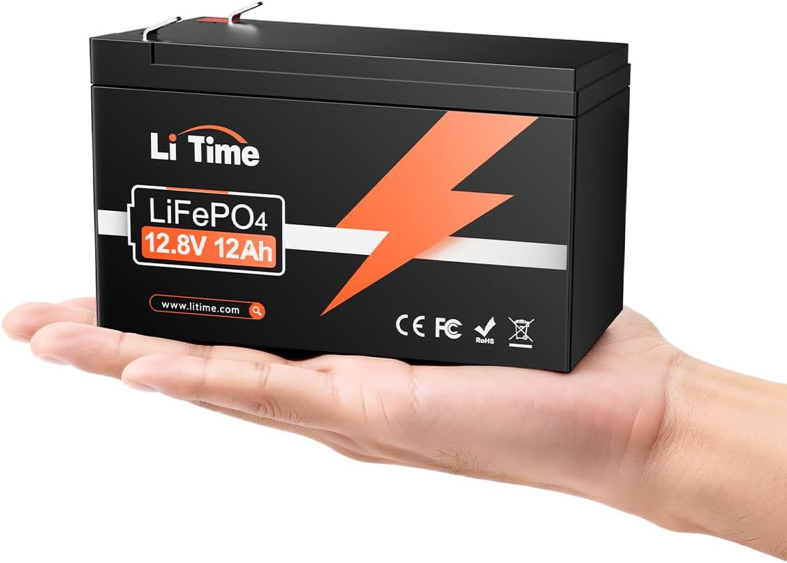 LiTime 12V 12Ah LiFePO4 battery